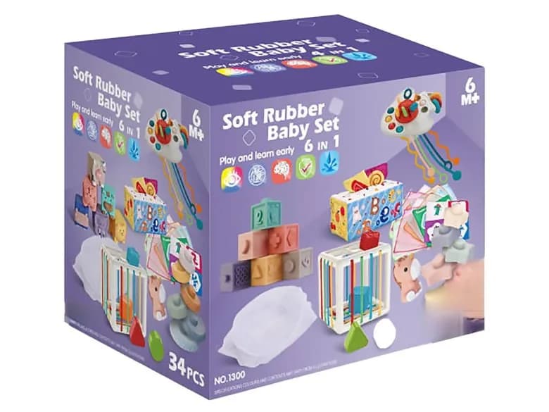 Zestaw zabawek sensorycznych - wspieraj rozwój dziecka przez zabawę