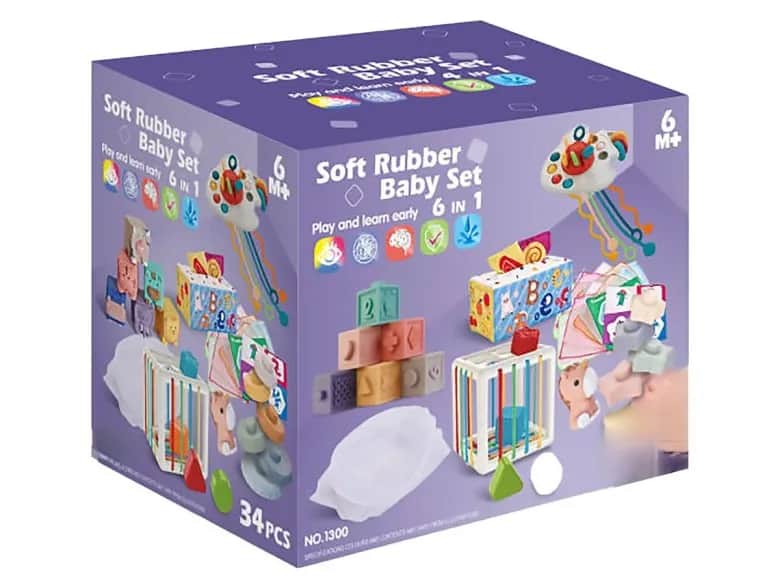 Zestaw zabawek sensorycznych - wspieraj rozwój dziecka przez zabawę