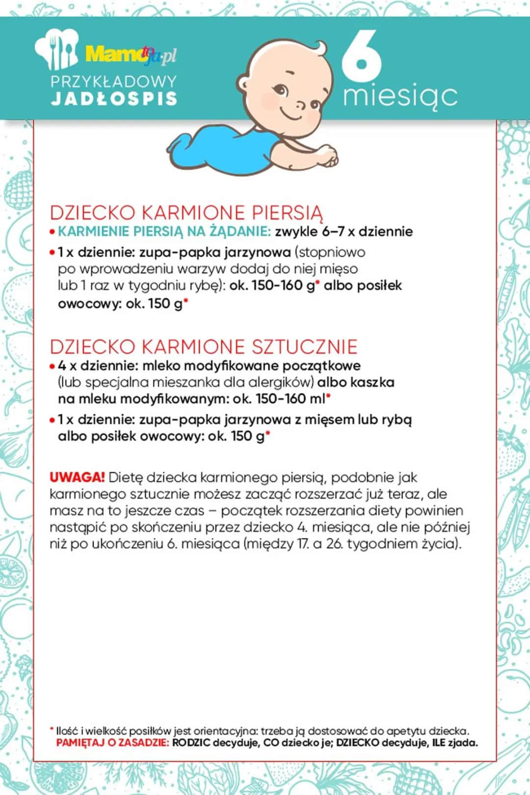 Od kiedy por dla niemowlaka? Ważne informacje dla rodziców