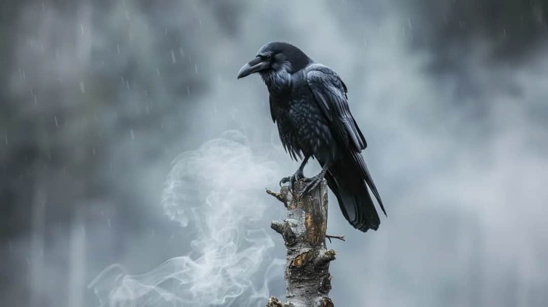 Kruk - duchowe znaczenie i symbolika kruka jako zwierzęcia mocy