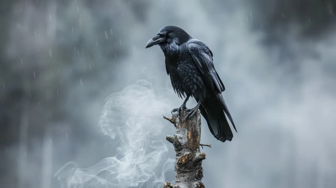 Kruk - duchowe znaczenie i symbolika kruka jako zwierzęcia mocy