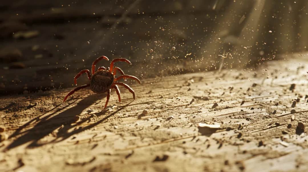 Kleszcz i kurz na podłodze - znaczenie we śnie według sennika