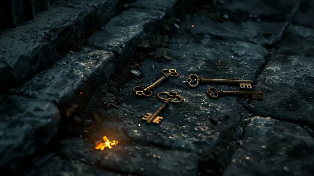 Klucze i schodzenie w dół - sennik wyjaśnia znaczenie symboli