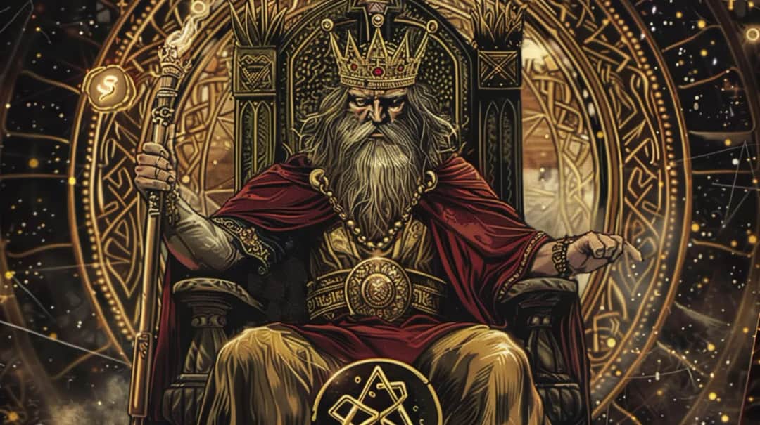 Król Pentakli - znaczenie i interpretacja karty tarota w 2025