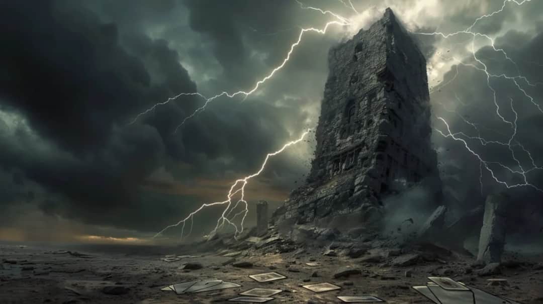 Wieża - znaczenie i interpretacja karty tarota Wieży w 2025 roku